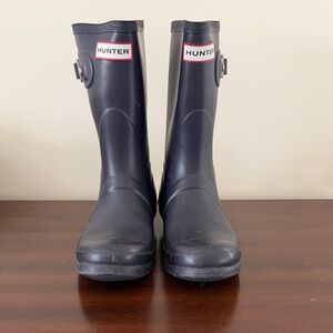 Hunter original short purple Waterproof Boots